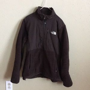 The north face brown Denali jacket